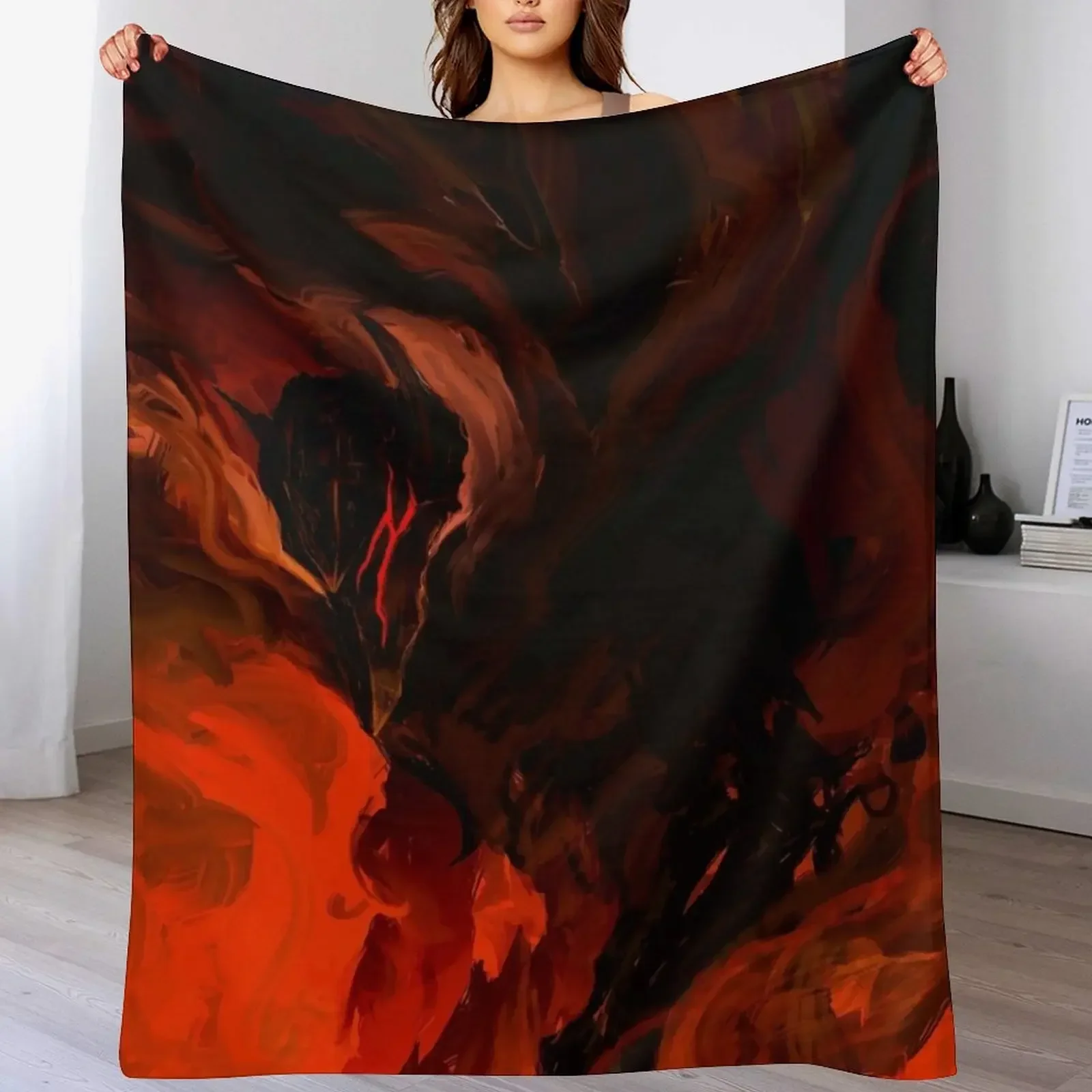 Inferno Throw Blanket Beautifuls Sleeping Bag Large Sofa Quilt Blankets