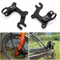 Bicycle Disc Brake Modification Bracket Frame Adapter Disc Brake Holder Mountain Bike Cycling Accessories 22mm/31.8mm