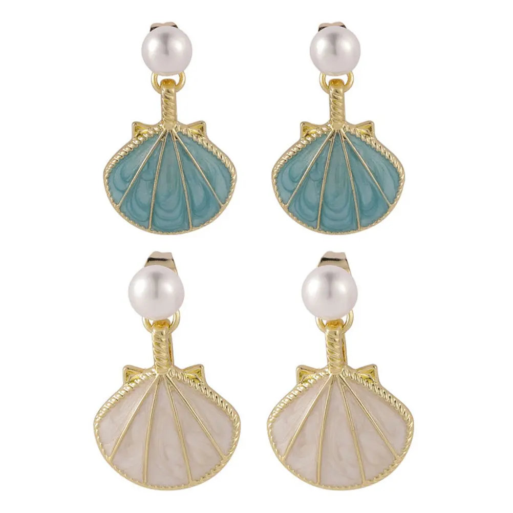 2-pares-de-brincos-retro-elegantes-e-delicados-para-festas-e-uso-diario-acessorio-de-orelha-feminino-moderno-e-versatil