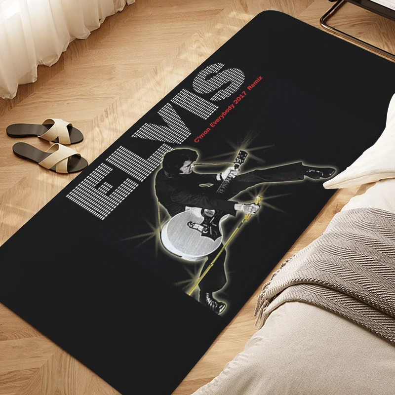 Bedroom Rug Slip-resistant D-Elvis Hallway Interior Entrance Mat Custom Doormat Kitchen Hallway Living Room Floor Carpet