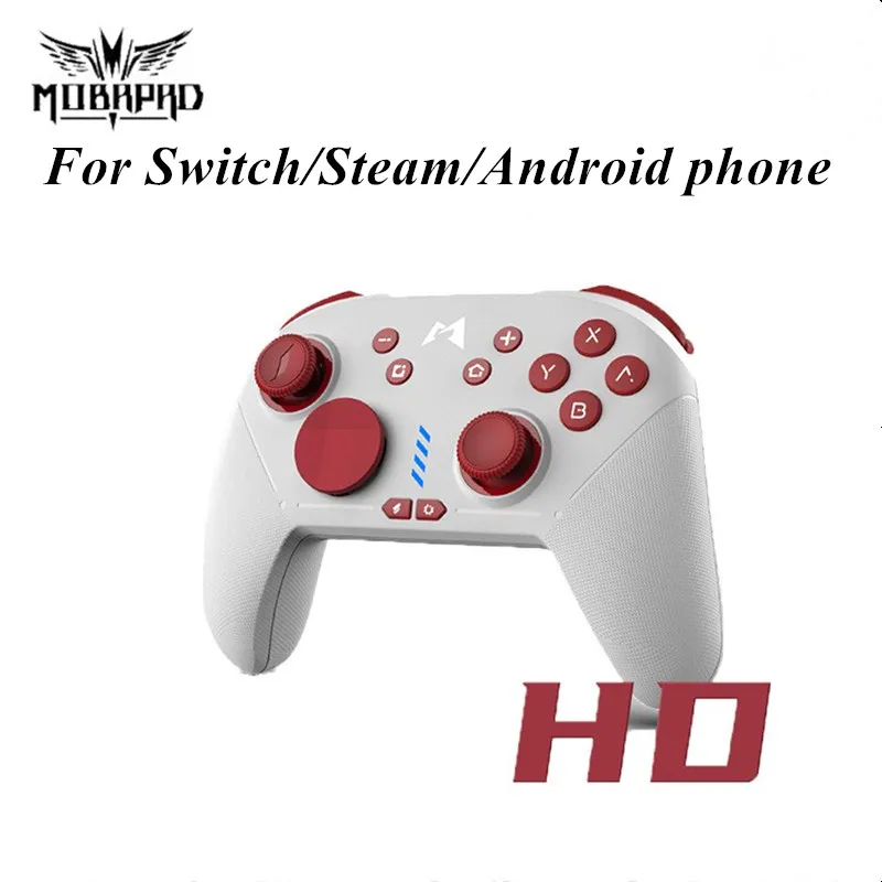 

MOBAPAD Chitu Wireless Bluetooth Game Controller Hall Linear ALPS Joystick Gamepad For NS Switch PC Android IOS Phone Joypad