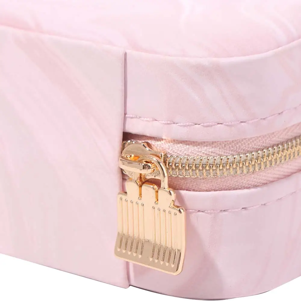 Portable Jewelry Storage Box Layered Organizer Earrings Necklace Ring Jewelry Box Mini Packaging Box Jewelry Display Case Travel