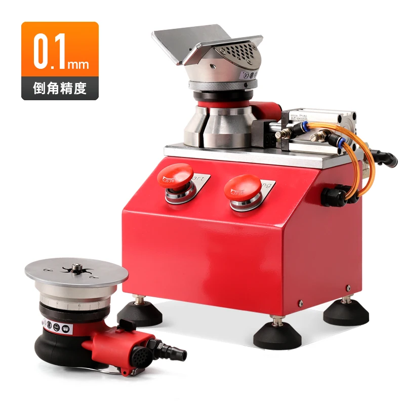 Pneumatic high-speed 45-degree edge trimming machine mold, desktop type, composite beveling, portable.