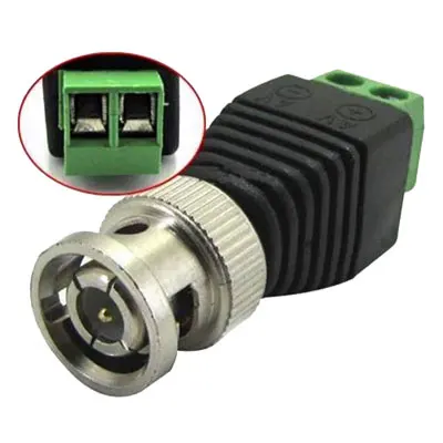 POWERMASTER video BALUN DC TO BNC connector