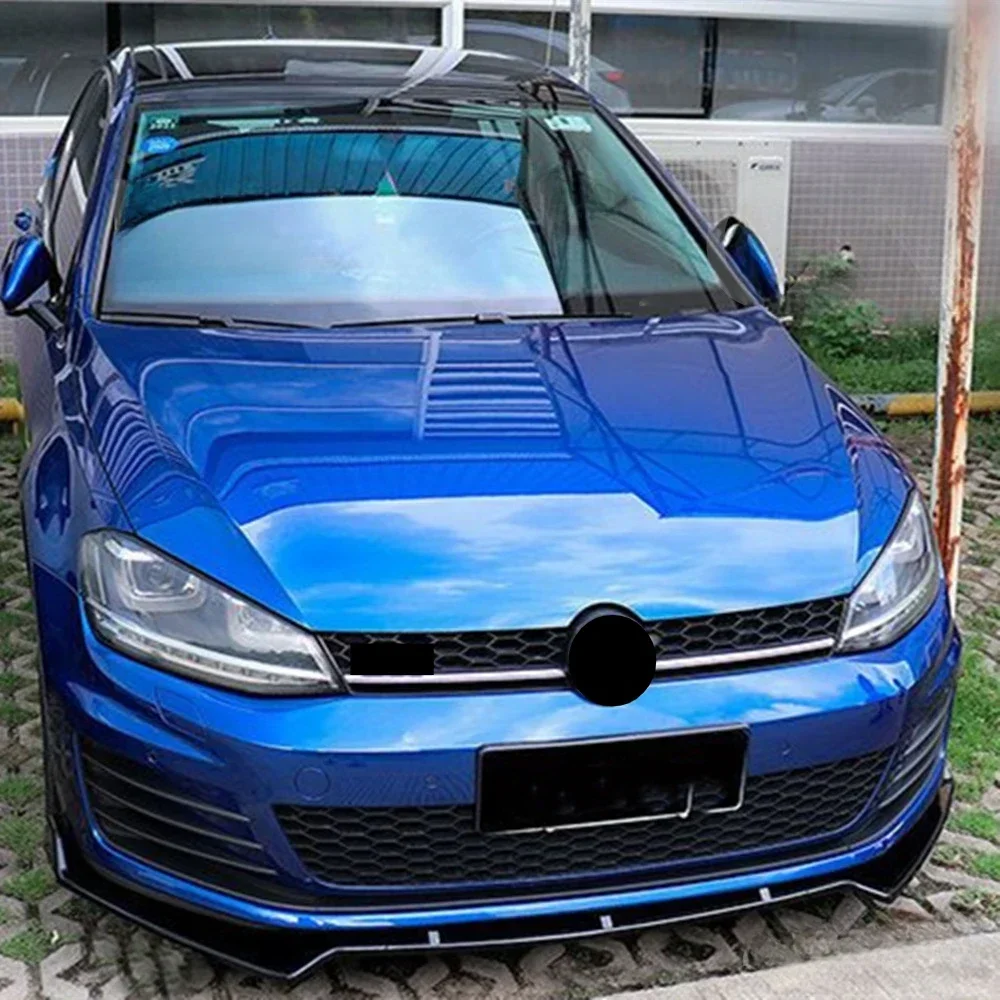 

For Volkswagen Golf 7 7.5 MK7 MK7.5 GTI GTD R R-Line 2012-2020 Car Front Bumper Splitter Lip Diffuser Body Kit Spoiler Guard