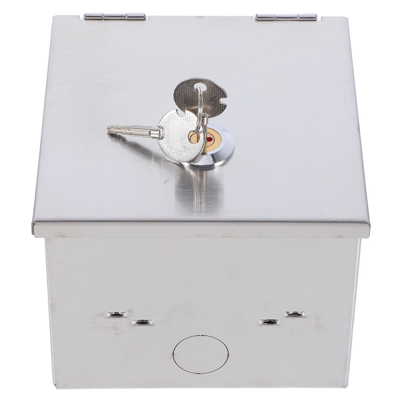 

Водонепроницаемая противоугонная розетка из нержавеющей стали, уличный электрический корпус, запираемый корпус, подходит для большинства розеток, парков, школ