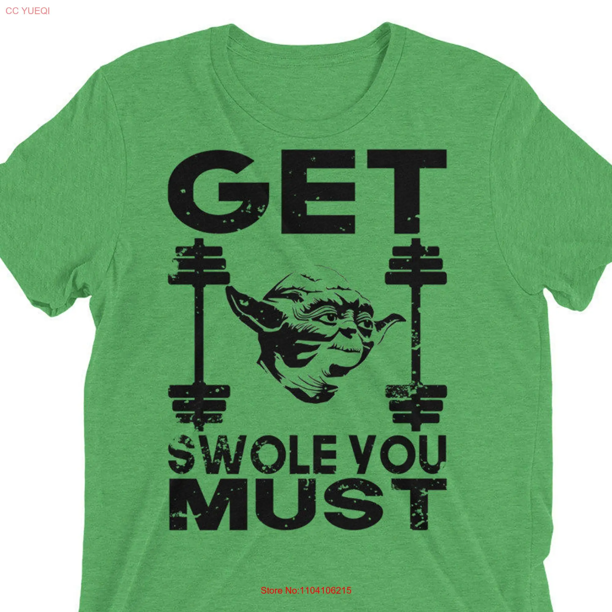 Get Swole You Must Tri Blend Short sleeve t shirt long or short sleeves