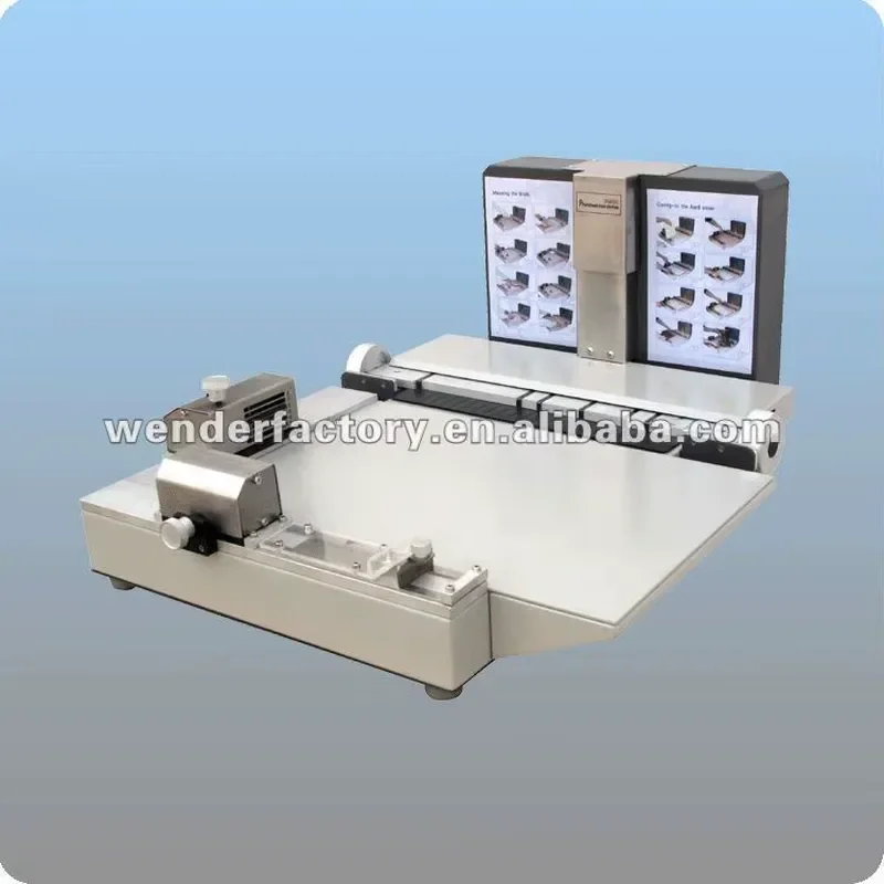 CE Certificate WD-PMS12A 12-Inch Mini Station Wedding Album Photo Book Maker Post-Press Equipment for Crafting Mini Albums