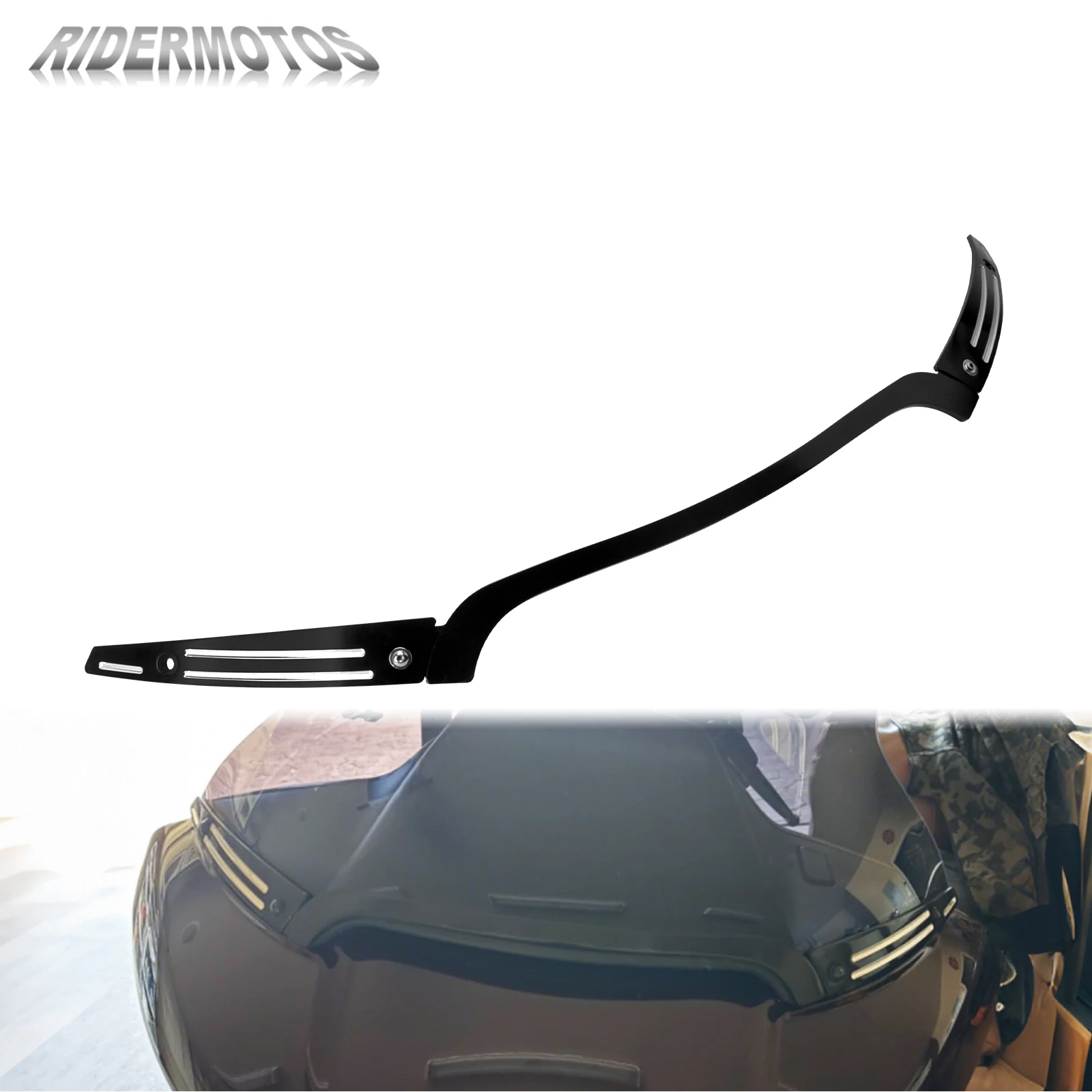 

Motorcycle Windshield Center Side Trim For Harley Touring Road Glide FLTRXS FLTRUSE FLTRX Ultra 2015-Up Windscreen Trim Fairing