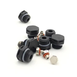 Outdoor Nylon Breathable  Lamps Dust Proof  Waterproof plug IP 68 M5 Vent Plug Air Valve For Car