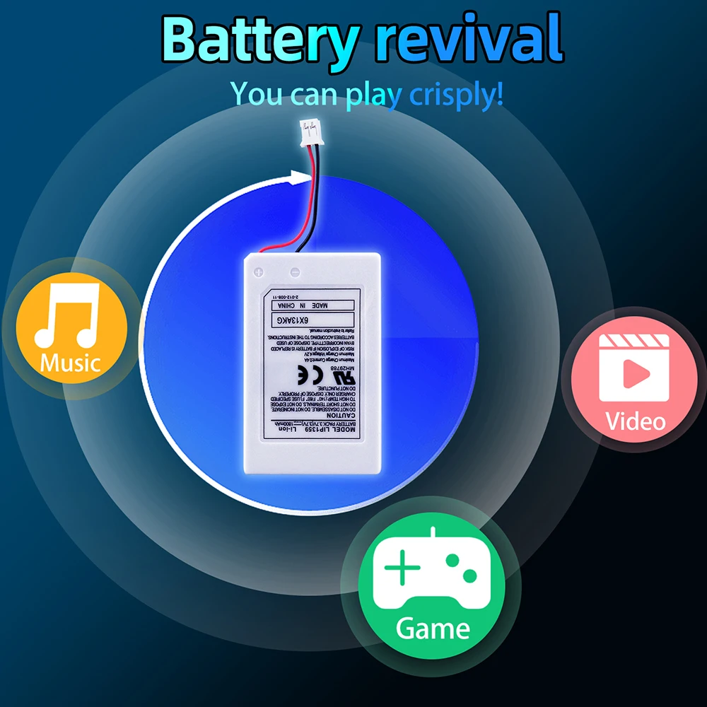 أوستنت بطارية ليثيوم قابلة للشحن ، استبدال لسوني PS3 ، بلاي ستيشن 3 ، وحدة تحكم لاسلكية ، 3.7 فولت ، 1800mAh ، LIP1359 ، 2 قطعة ، 4 قطعة ، 10 قطعة