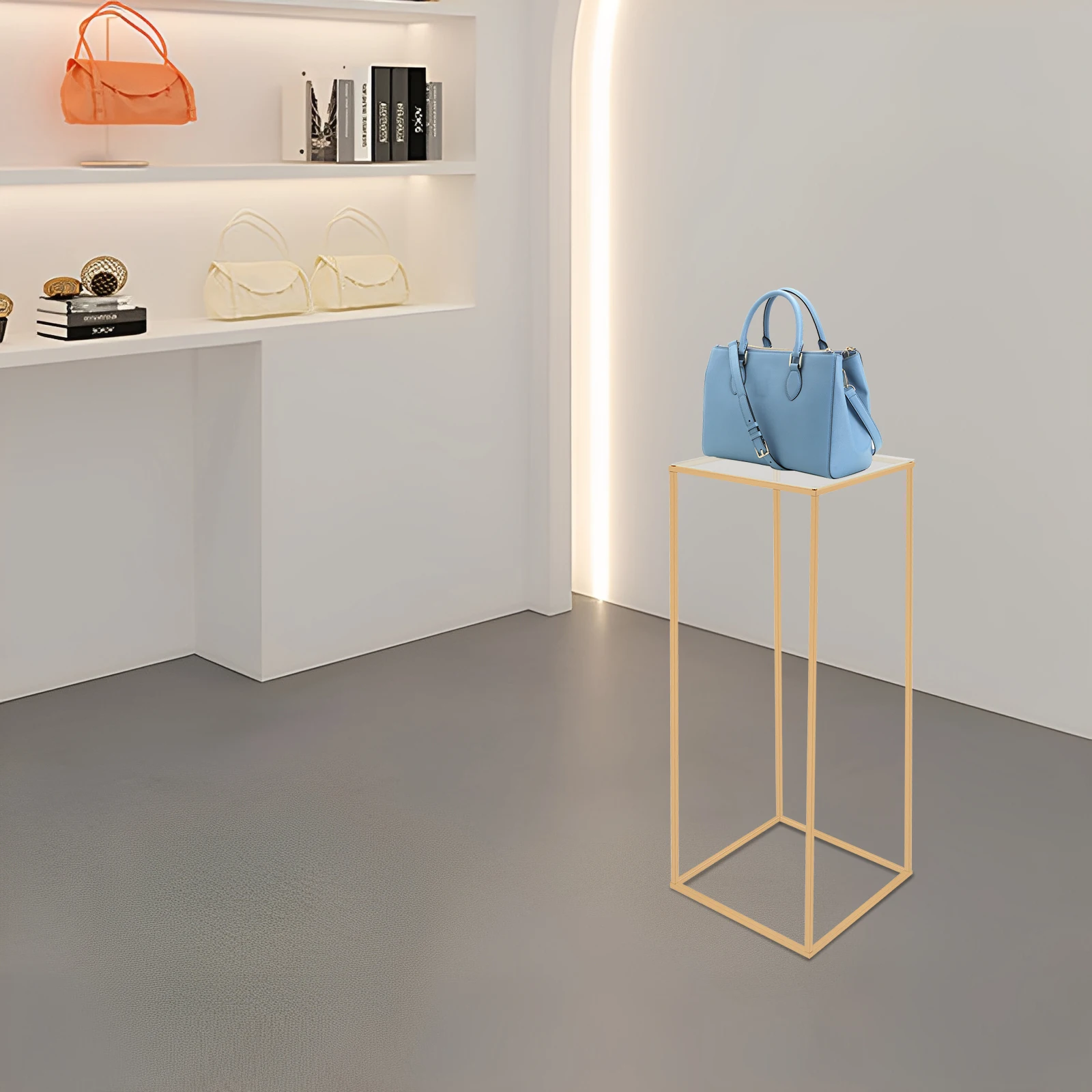 

Элегантная золотая металлическая подставка для цветов, прямоугольная стойка для цветочных композиций для свадеб, юбилеев, вечеринок, мероприятий, декор для центральных элементов стола