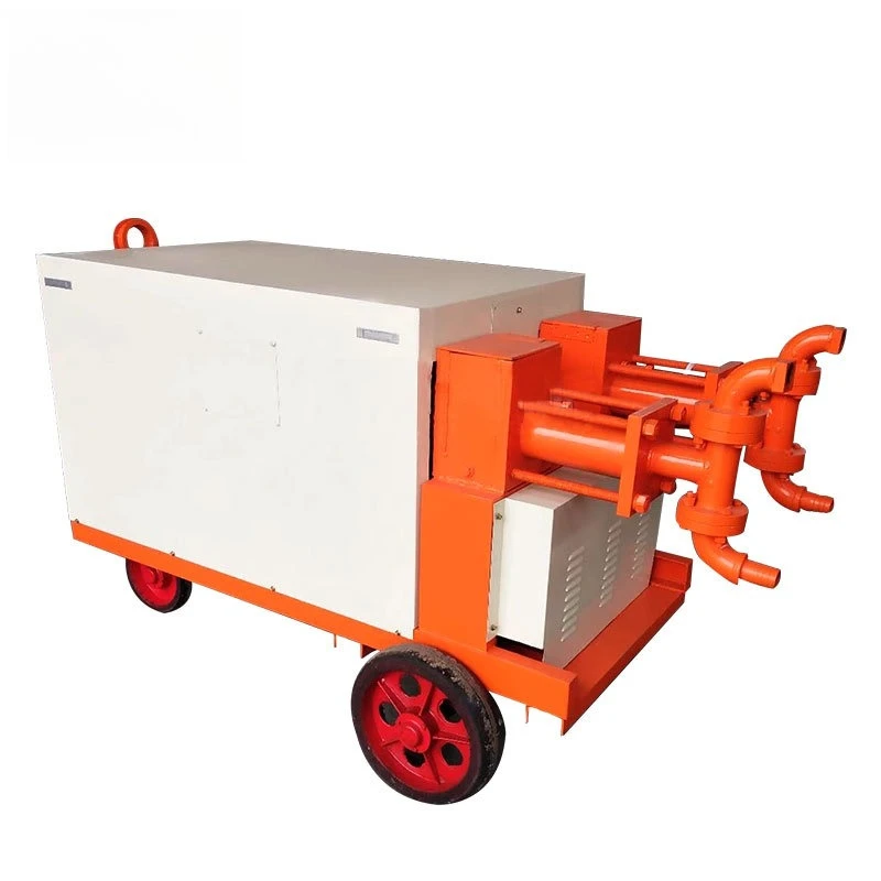 

Double-liquid grouting pump Double-liquid grouting machine Metro engineering High pressure grouting pump Foundation