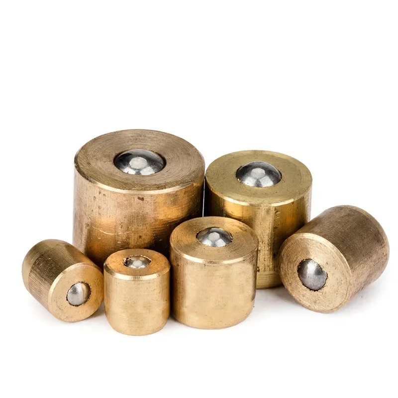 10pcs Grease Fitting Brass Ball Check Press Fit Oil Cup M6 M8 M10 Thread for Grease Gun Mechanical Lubrication Joints