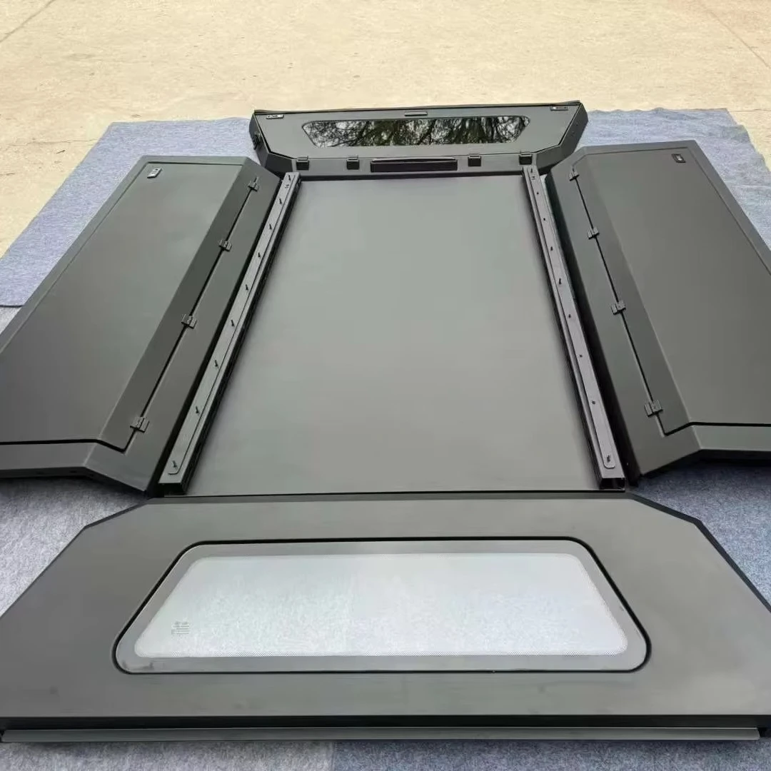 

Truck Camper Black Canopy 4x4 Pickupk Truck Canopy Customizable for Jac-t8