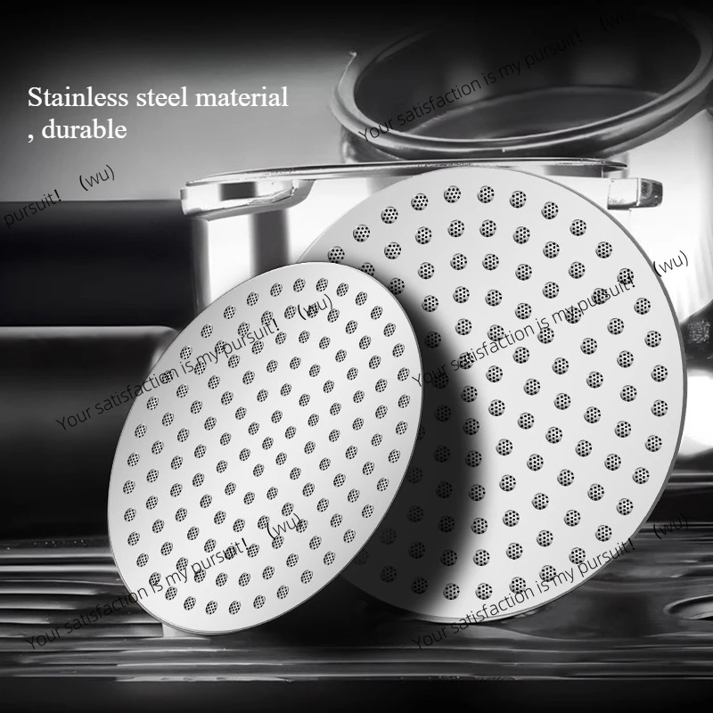 51/53/58mm Reusable Coffee Puck Screen 304 Stainless Steel Double Layer Coffee Filter Fine Mesh Professional Espresso Accessory