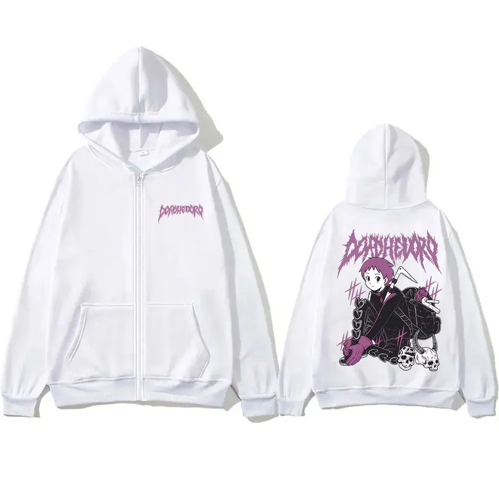 

Anime Dorohedoro Ebisu Noi Nikaido Kaiman Zipper Hoodies Men Casual Cotton Zip Up Jacket Men's Gothic Horror Zip Up Sweatshirt