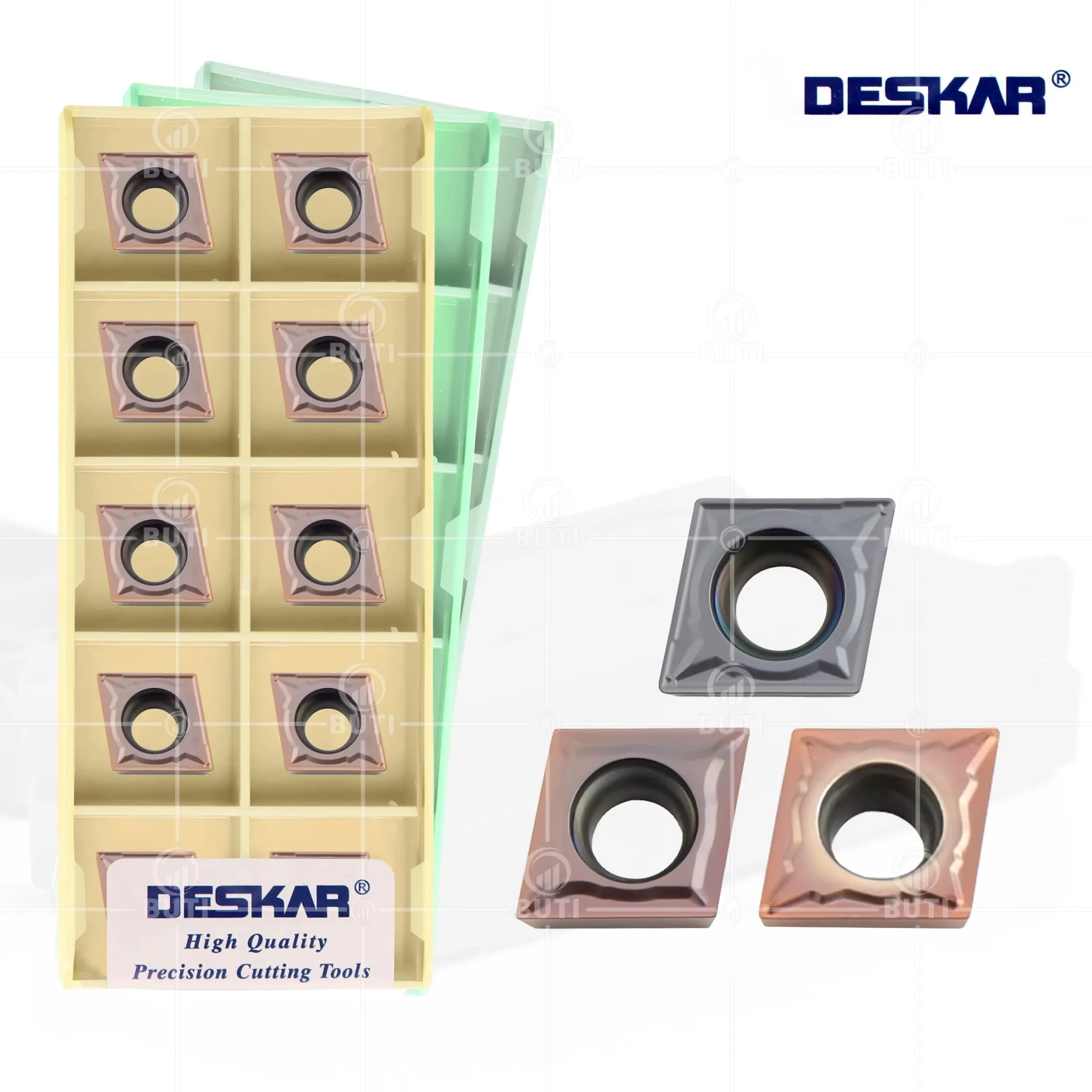 

DESKAR 100% Original CCMT060204 09T304 MP GM VM LF6018S LF6018 LF6118 Turning Series Blade Processing Stainless Steels Materials