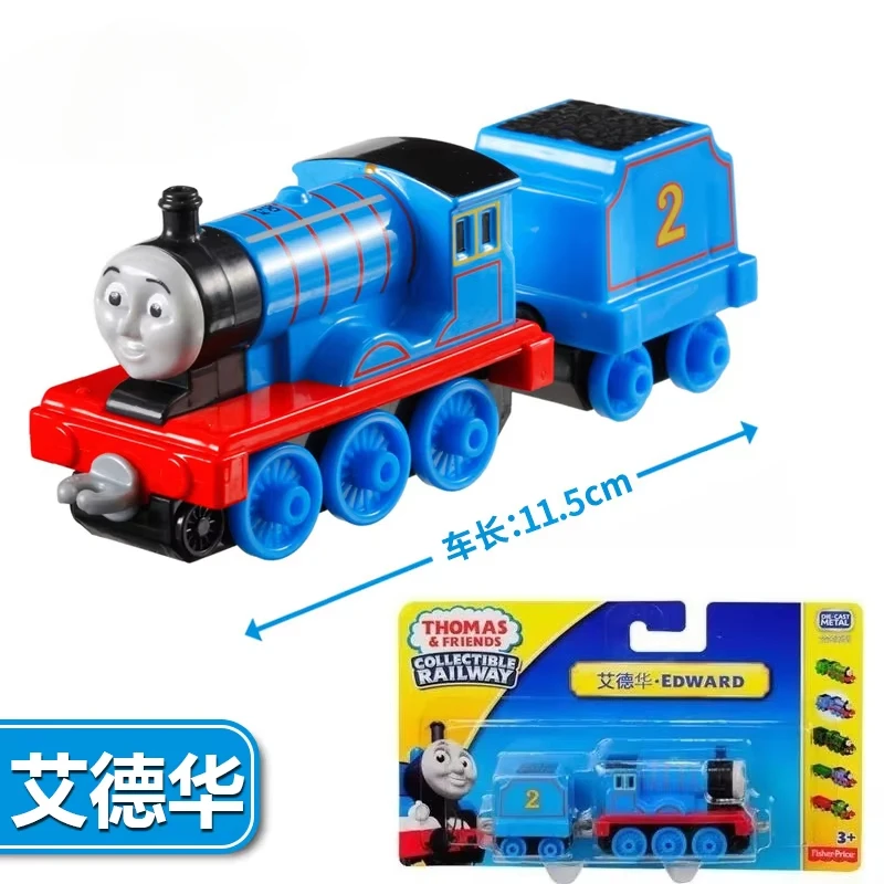 Original Thomas and Friends Trackmaster Train Motorized Diecast 1:43 Train Kid Boys Toys for Children Model Birthday Gift  Percy