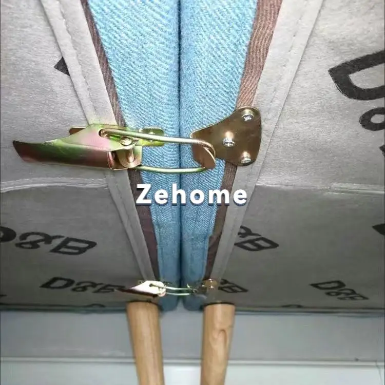 Buckle connector Fixed buckle connector Two-in-one hardware bed fastener Hidden accessories Sofa universal