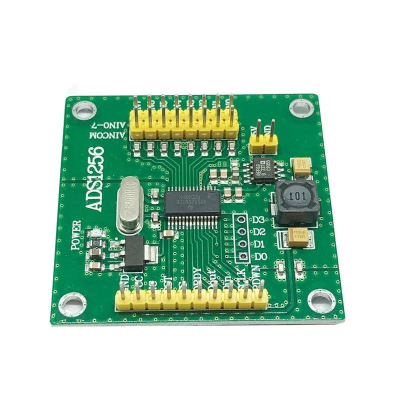 ABFKL High-Precision ADC ADS1256 Analog-To-Digital Conversion 24-Bit Eight-Channel Module