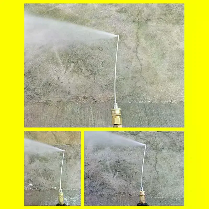 2/4Pcs Cleaning Nozzle Water  High Pressure Needle Nozzle Straight/Side Jet For AC & Car Washer Tanks  Deep-Cleaning Part