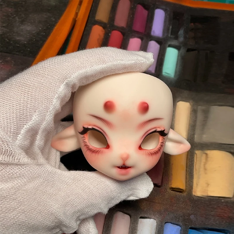 Bambola BJD 1/6 Testa di pecora nera Solo pre-vendita Pelle normale 29 USD Shugafairy Bjd Giocattolo Hobby Giocattolo Regalo