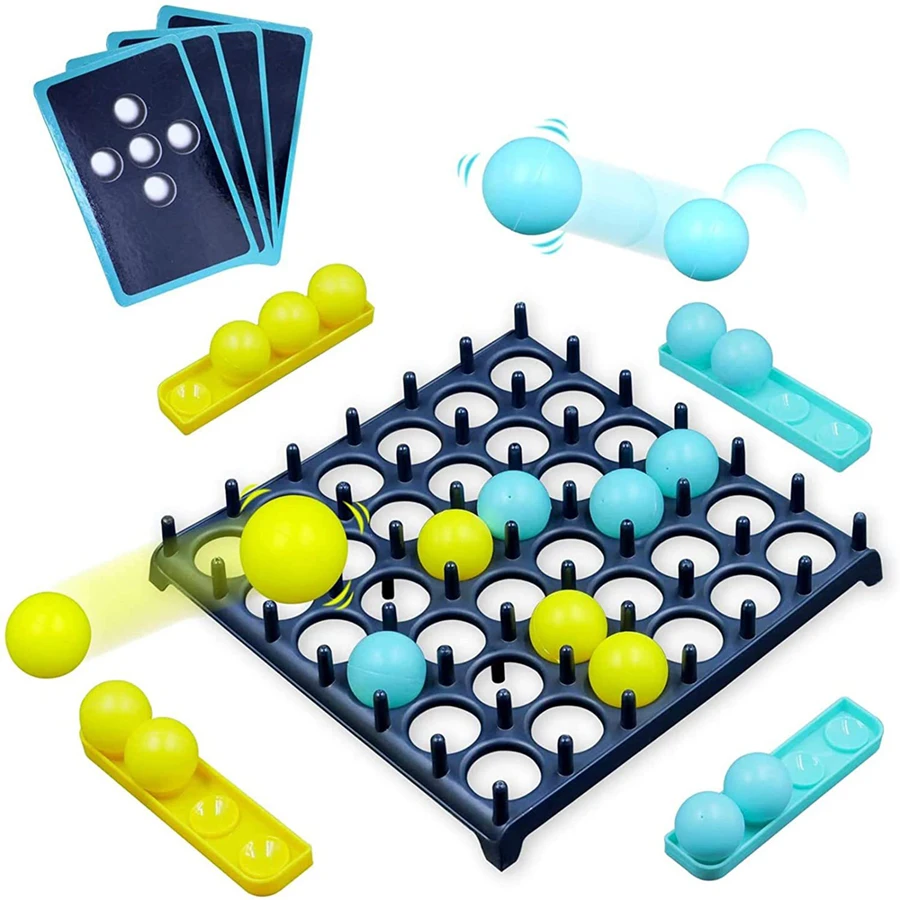 ZK30 4 Shots Connect Board Game Kids Children Family Match Game Christmas Xmas Training Educational Toy Finger Shooting Game