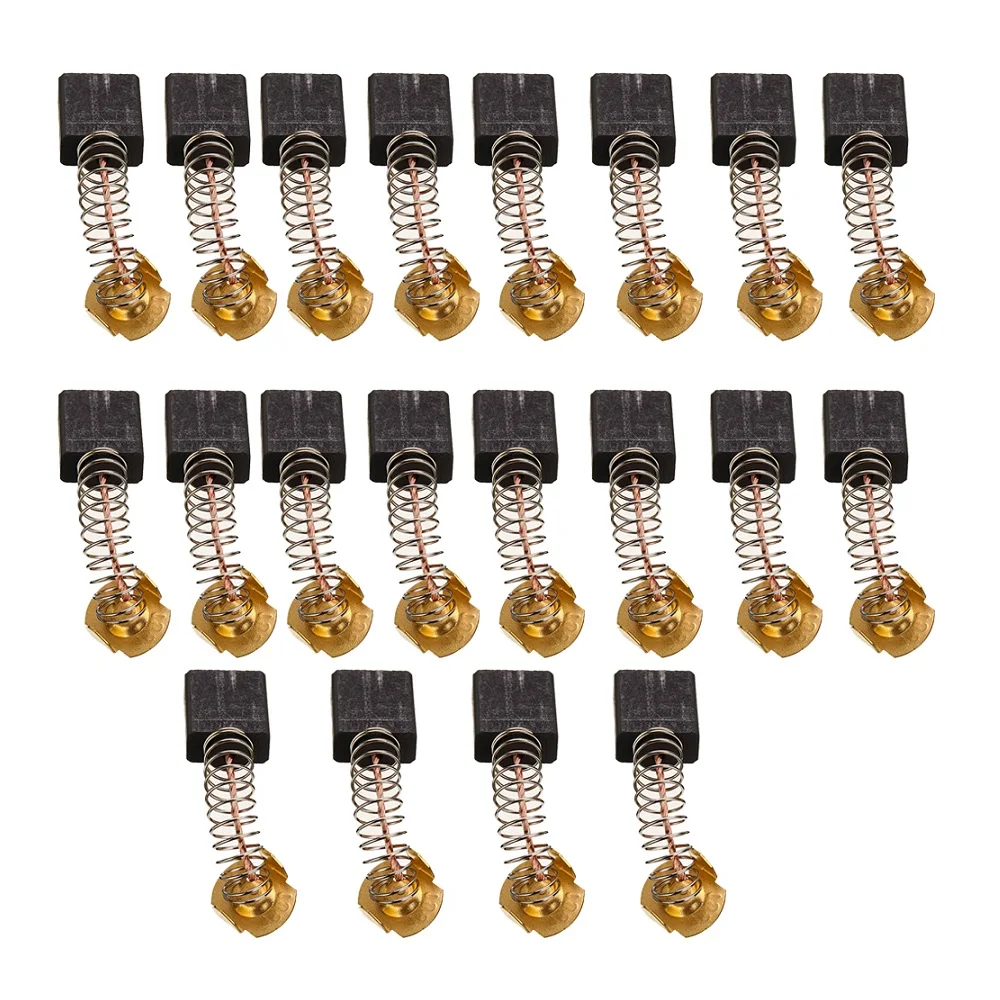 20 Stück Kohlebürsten 6.5*13.5*18mm Elektromotor Ersatzteile für cb-153 cb153 Drop Saw Winkels chl eifer Zubehör