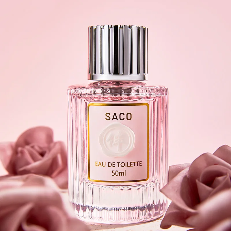 Parfum Wanita Elegan 50Ml Aroma Tahan Lama Canggih dengan Catatan Kayu Bunga Buah Ideal untuk Pakaian Pesta Kantor Sehari-hari