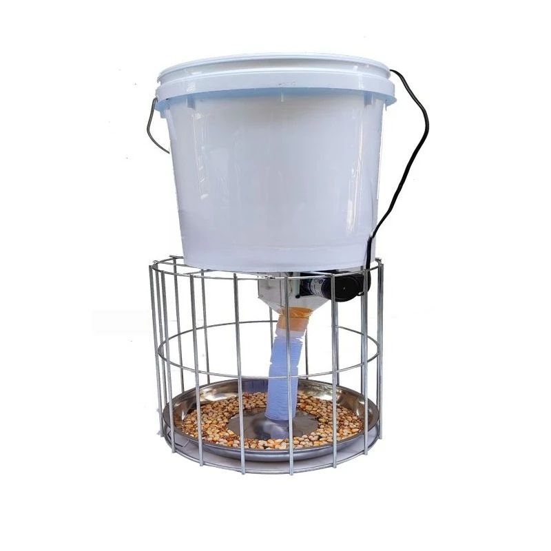 220V Powerful Quality Poultry Pigeon Automatic Feeder Remote Feeding Feeder Pigeon Feed Timing Smart Feeder