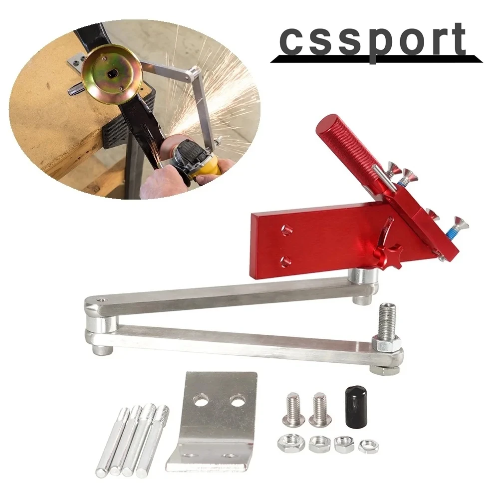 

15°-45° Adjustable Sharpener Model 5005 Gen 2 Lawn Mower Blade Sharpener for Straight and Standard Lawn Mower Blades, Black/Red