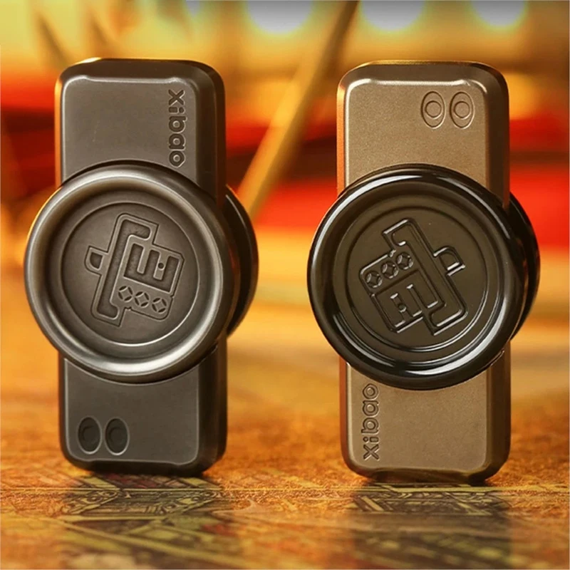 Fingertip Gyro Finger Zirconium Metal Stress Relieving Toy Gift EDC Handspinner Fidget Spinner Metal