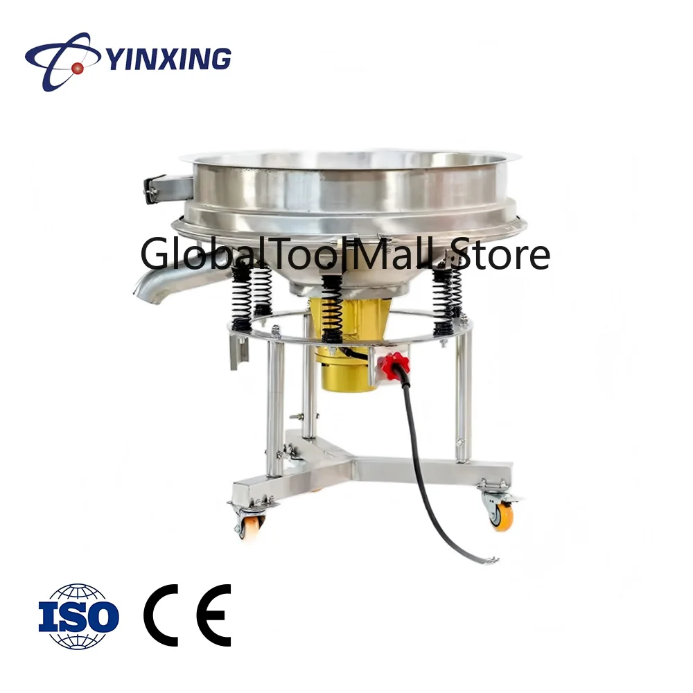 CE Ceramic Liquid Solid Separator Filter Slurry Vibrating Screen for Glaze and Clay Paint