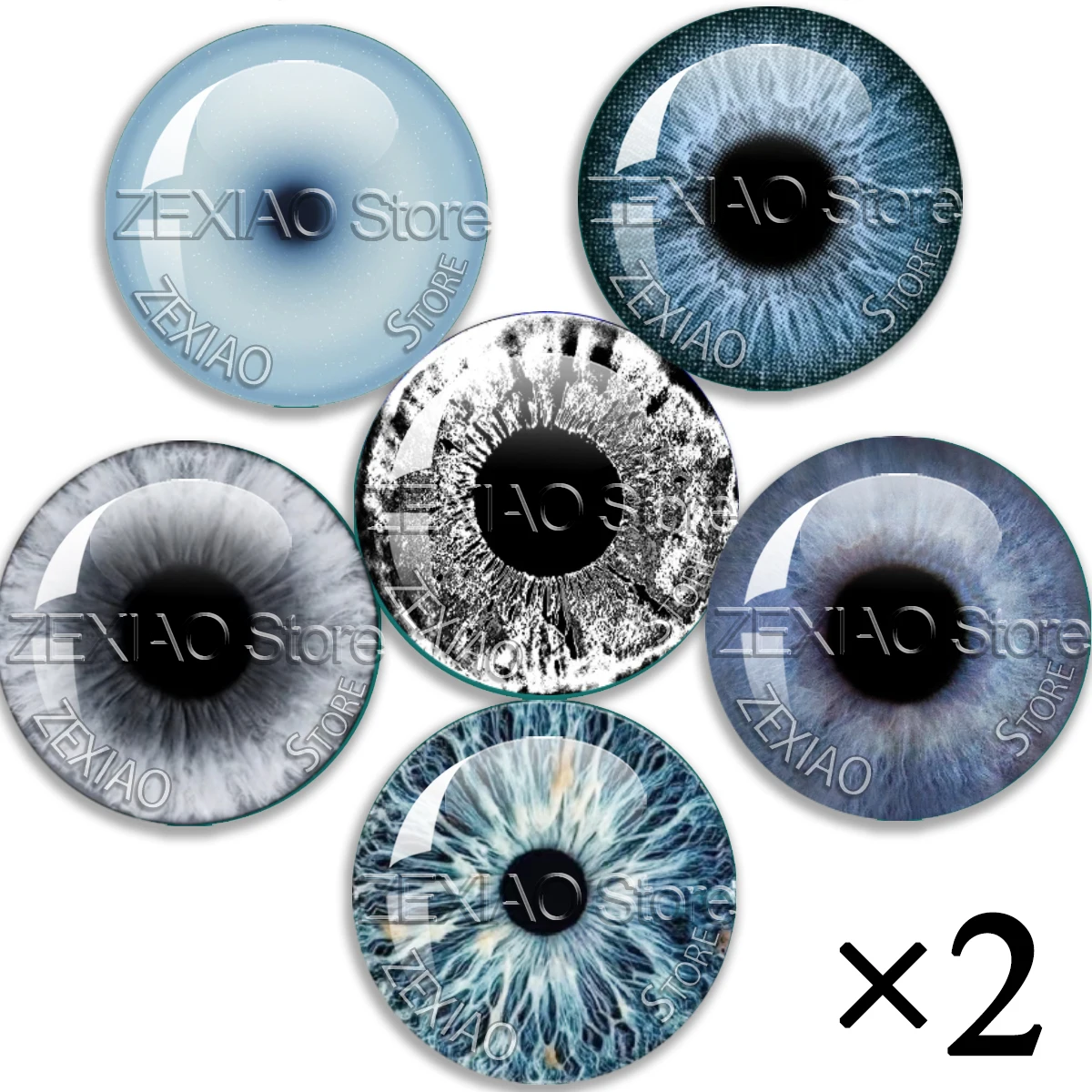 Blyth BJD DOLL Eyes Glass Eyes Doll Eyes Cabochons Round10MM-40MM Dragon Eye Cat Eye Toys Jewelry Pupil Eye MS001