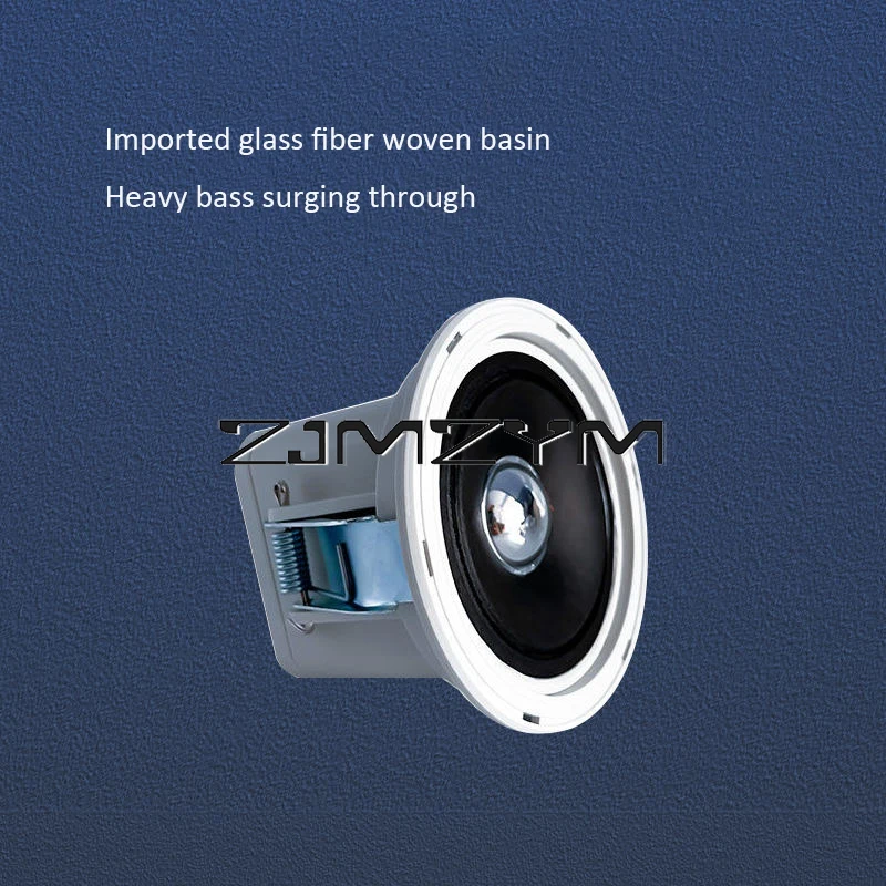 2Inch Surround In-ceiling Speaker Sound System Loudspeakers 8Ohm Roof For Home Background Music Audio Ceiling Speaker