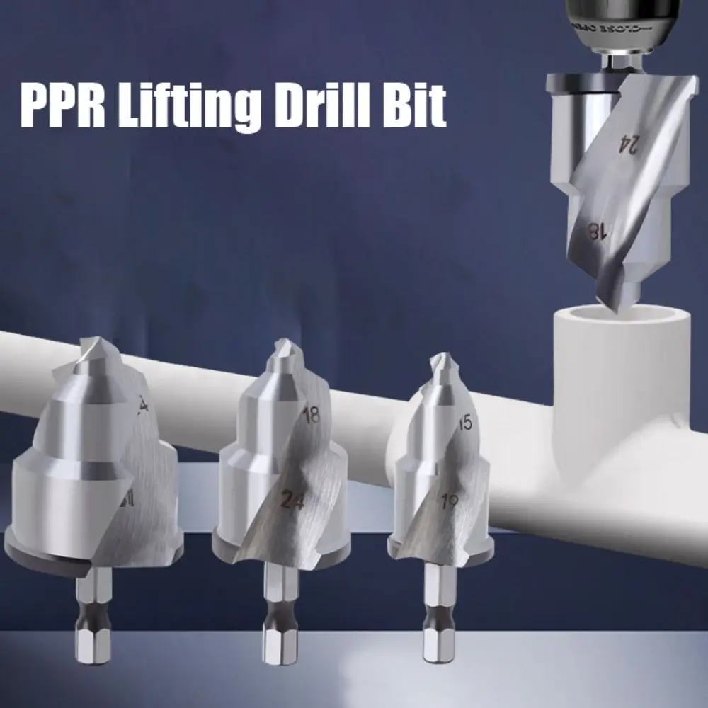 Foret de levage PPR en acier de haute précision avec poignée hexagonale, foret d'évier, tuyau d'eau, LimClaBucket Wear-retaire