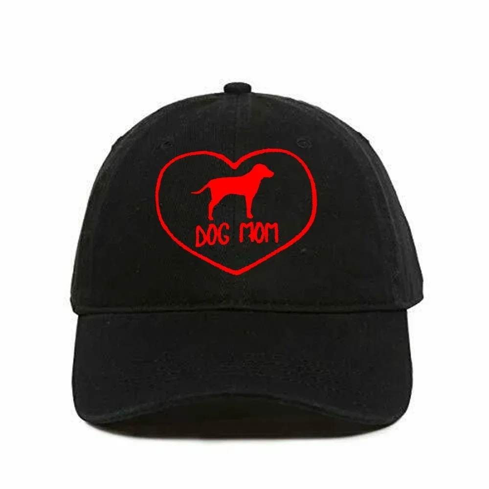 

Printed DOG MOM Love Surrounds Baseball Cap Hat Adjustable