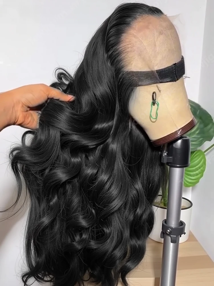 40 46 بوصة الجسم موجة 13x4 13x6 HD الدانتيل الشفاف الباروكات الأمامية شعر الإنسان المياه مجعد 360 كامل الدانتيل الباروكات 300 الكثافة للنساء