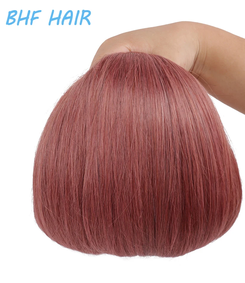 Extensions de Cheveux Naturels Remy, Lisses, Sans Trame, Couleur Rose, 100% Vietnam, 50g