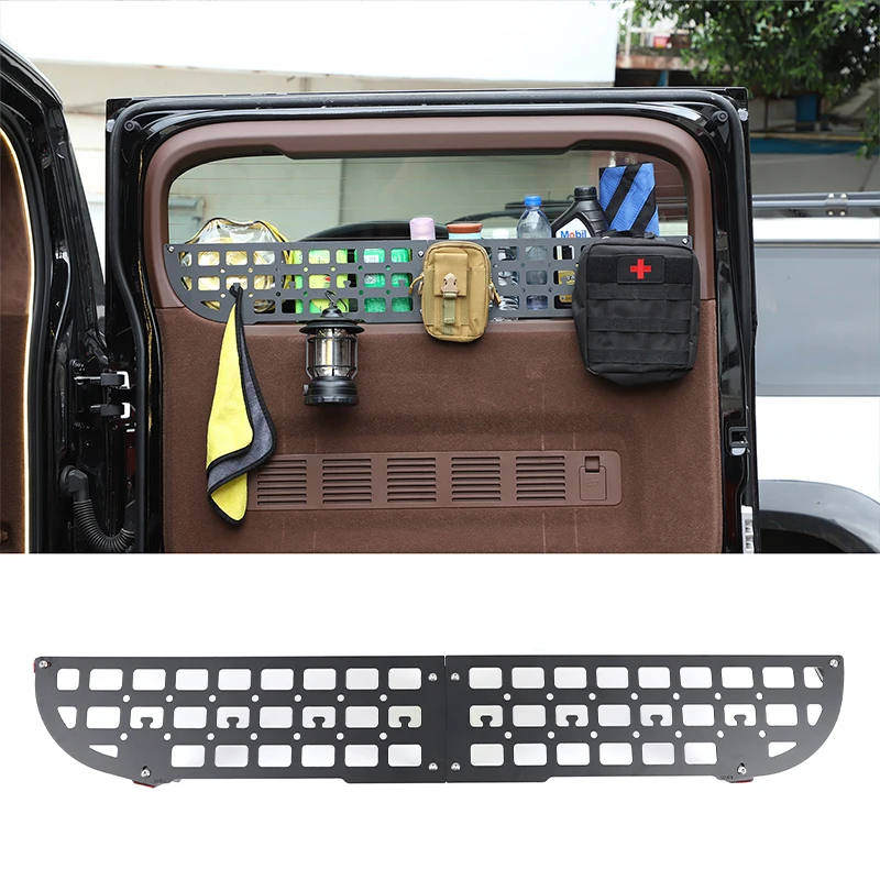 

For 2024+ Tank 700 Tailgate Mesh Storage Baffle Rear Tailgate Suspension Storage Basket Aluminum Alloy Auto Accessories