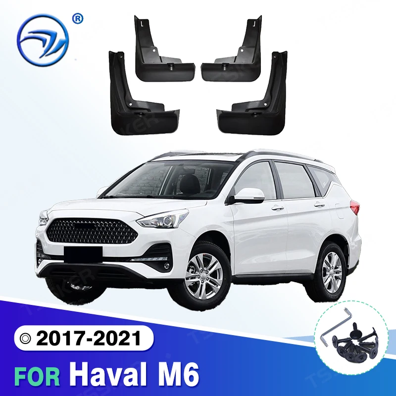 

For Haval M6 2017-2021 2018 2019 2020 Mudflaps Splash Guards Mudguards Mud Flaps Fender car Accessories