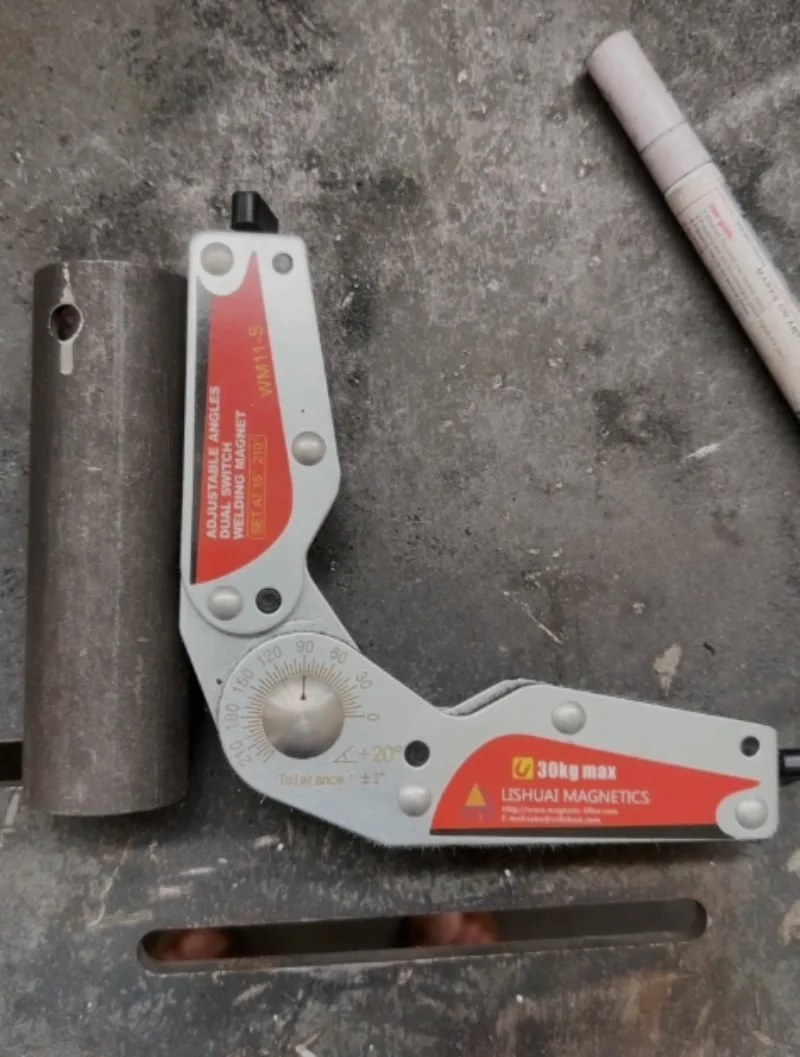 

Мощный магнитный позиционер для сварки, многоугольный зажимной инструмент, приспособление для сварки под прямым углом 90 градусов