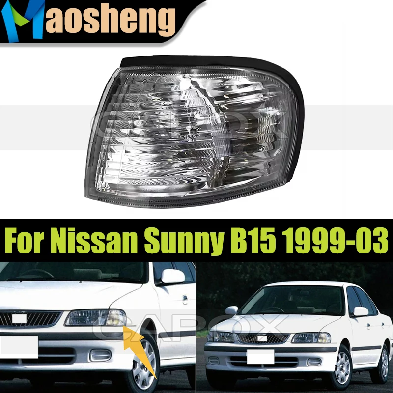

Car Headlight Turn Signal Indicator Corner Light For Nissan Sunny B15 1999-2003 Corner Light Lamp