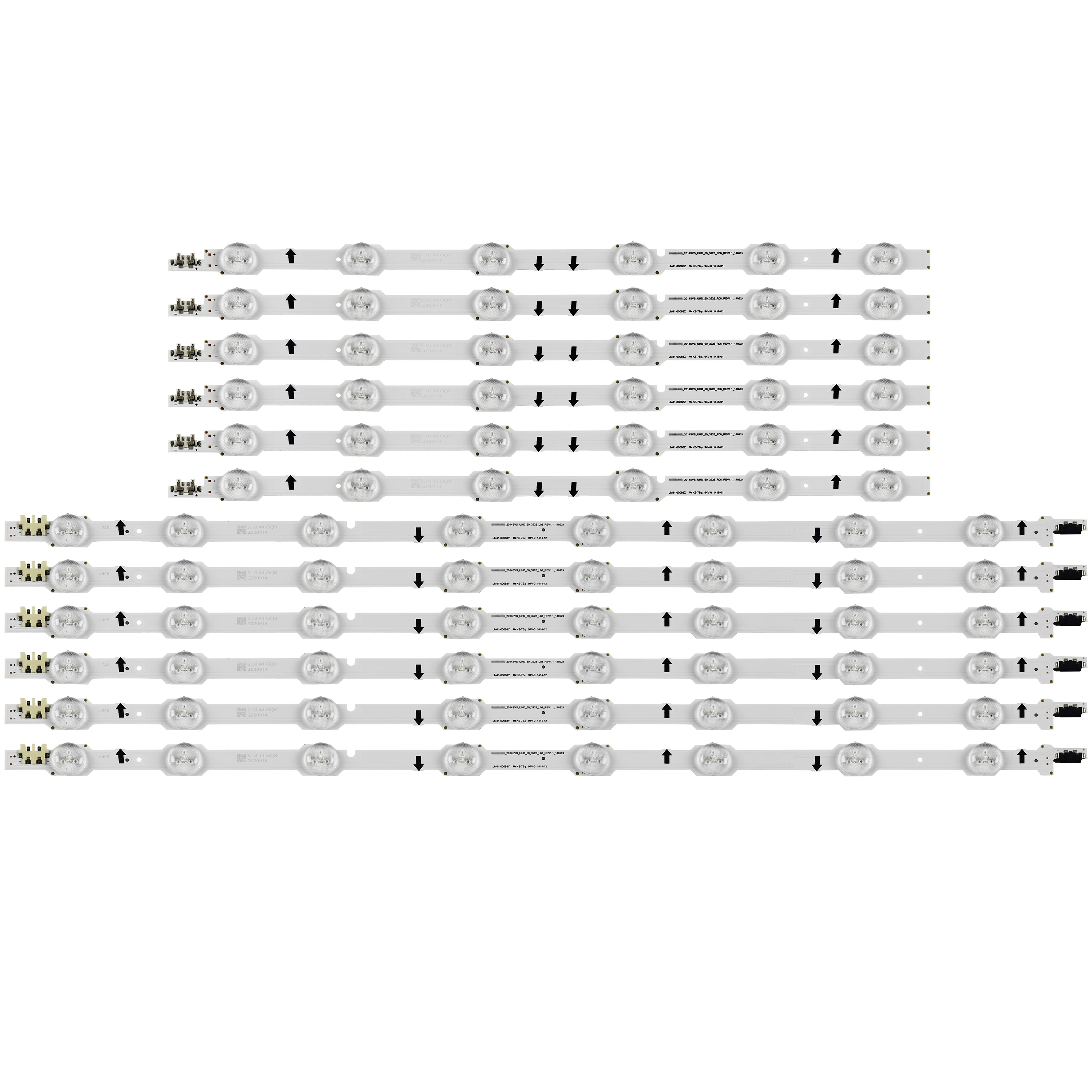 

LED Backlight strip for Samsung UN50HU6950F UE50HU6900U UE50HU6900 UE50HU7000 UN50HU6900 UA50HU7000 CY-GH050HGNV3H BN96-32178A