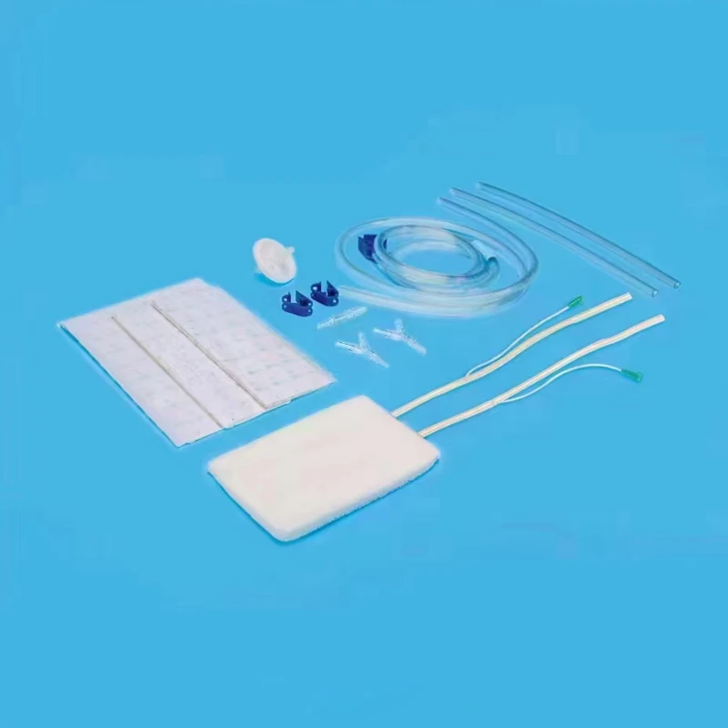 VSD negative pressure wound therapy kit, complete dressing set for clinical wound treatment