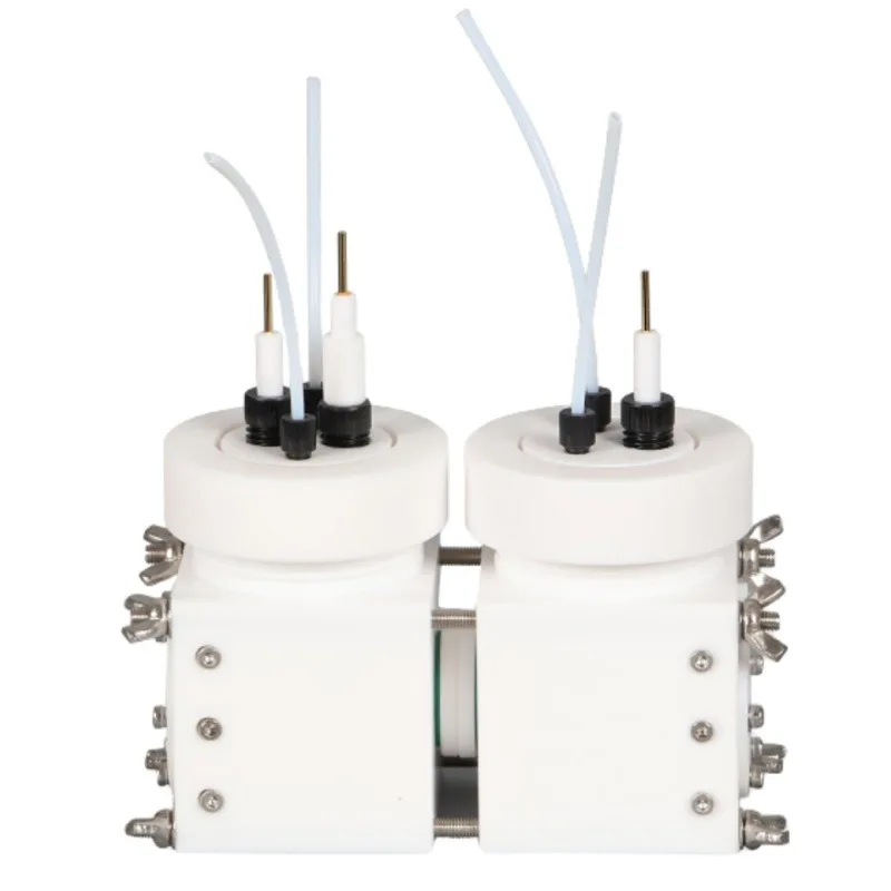 

1pc H-type PTFE Optical Interchangeable Membrane Electrolytic Cell/transmittance ≥95%/for Scientific Research and Experiments