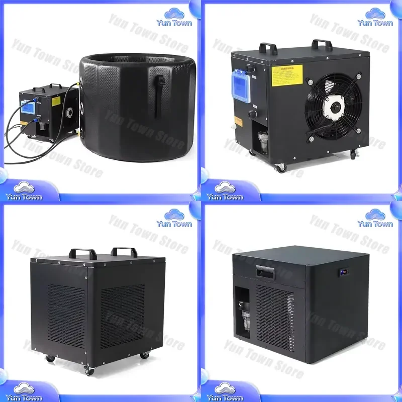 Customizable Ice Bath Machine with Ozone for Exercise Recovery Ice Bath Chiller with Wheels for Cold Therapy Recovery