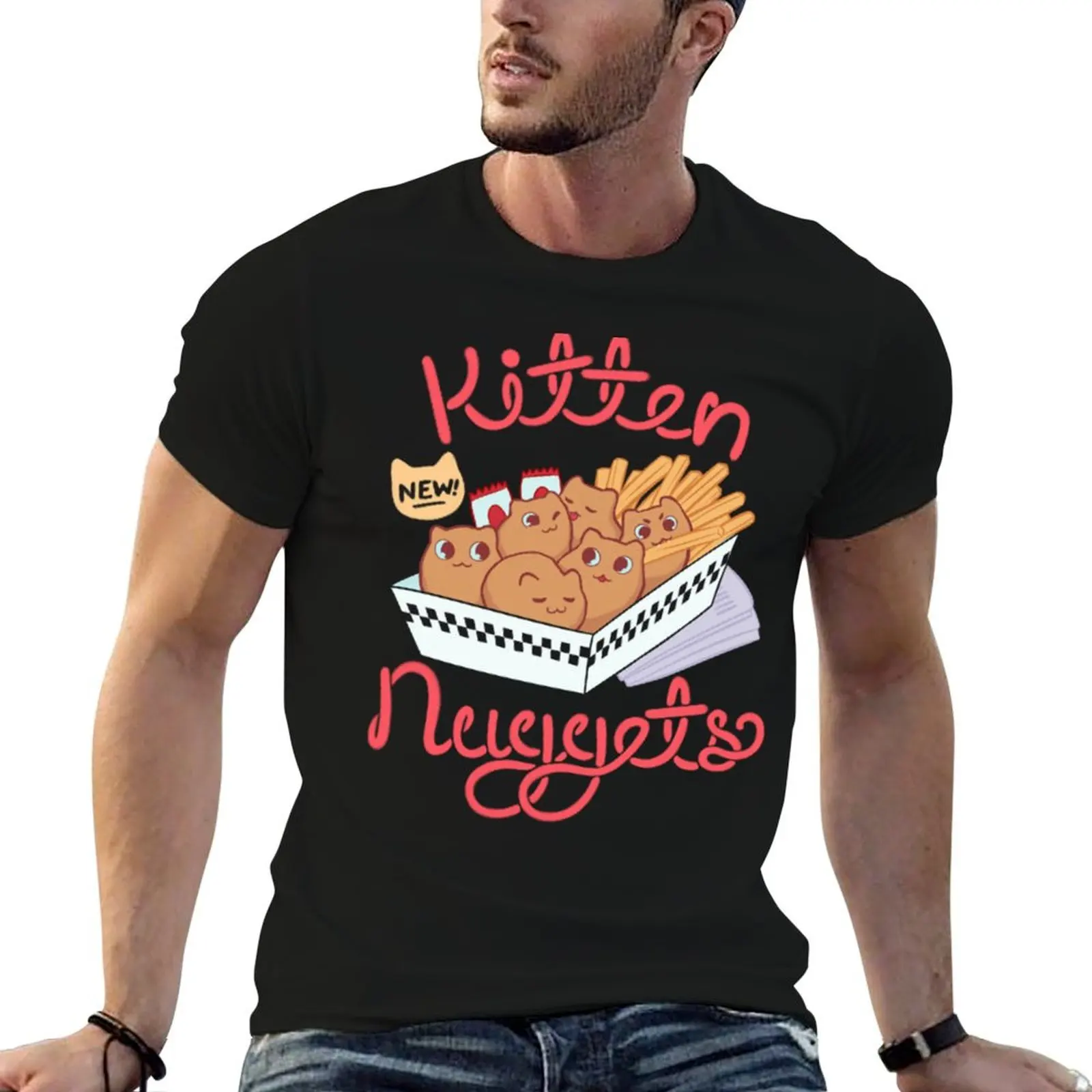 Kitten Nuggets T-Shirt Moisture Wicking Quick Dry Tee