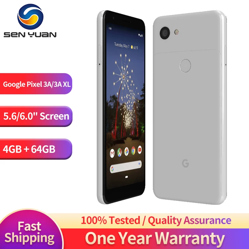 google pixel 3a pixel3a 3a xl 56 4gb ram 64gb rom octa core snapdragon original desbloqueado 4g lte 01